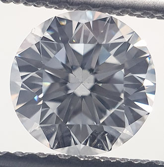 Foto 0.81 Diamante natural redondo D VVS1 corte ideal de