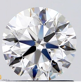 Foto 0.80 quilates, diamante redondo, corte ideal, E VVS1 certificado por GIA de