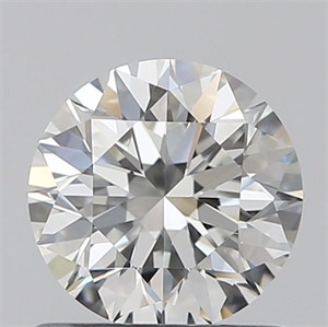 Picture of Natural Diamond 0.80 Carats, Round with Excellent Cut, H Color, VVS1 Clarity and Certified by GIA