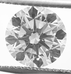 Picture of 1.57 carat Round Natural Diamond F VS2 C.E,Very Good Cut, certified by IGL