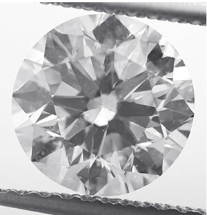 Foto Diamante natural redondo de 1,70 quilates G VS2 C.E, corte muy bueno, certificado por IGL de