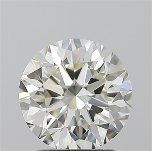 Picture of Natural Diamond 2.01 Carats, Round with Very Good Cut, J Color, VS1 Clarity and Certified by GIA