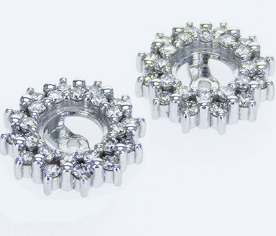 Diamond earring Jacket 0.70 carats