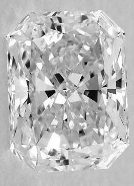 Picture of 1.05 Carat, Radiant natural Diamond with  Ideal-Cut, D Color, SI2 Clarity and Certified by CGL