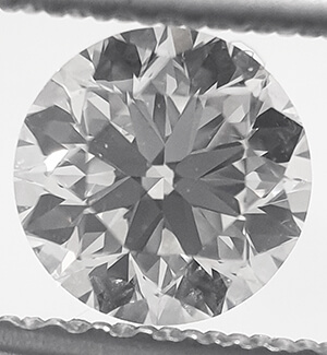 Picture of 0.72 Carats, Round  Diamond with Ideal Cut ,F VS1, Certified by EGL