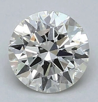 Picture of 0.73 Carats, Round Diamond with Ideal Cut G VS1 and Certified by EGL