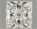 Natural Diamond 0.80 Carats, Princess with  Cut, K Color, VVS1 Clarity and Certified by GIA