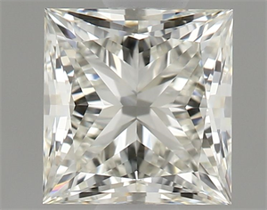 Picture of Natural Diamond 0.80 Carats, Princess with  Cut, K Color, VVS1 Clarity and Certified by GIA