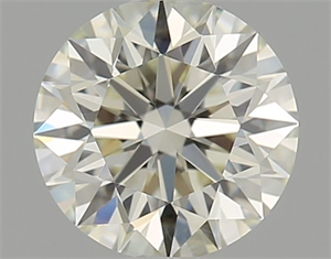 Picture of Natural Diamond 0.71 Carats, Round with Excellent Cut, L Color, VVS2 Clarity and Certified by GIA