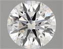 Del inventario de diamantes de laboratorio, 1.03 quilates, Redondo , Color D, claridad VVS2 y certificado IGI