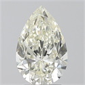Natural Diamond 2.01 Carats, Pear with  Cut, I Color, SI1 Clarity and Certified by IGI