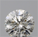 Natural Diamond 0.83 Carats, Round with Excellent Cut, J Color, VVS2 Clarity and Certified by GIA