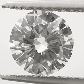 Picture of 1.00 carats, Round Diamond with Very Good Cut, D color, VVS2 clarity, certified by CGL