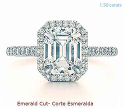 Picture of Halo engagement ring for larger diamonds