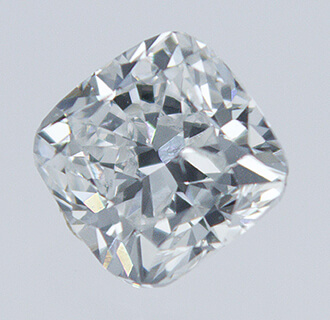 0.31 Carats, Cushion natural diamond with Ideal Cut, G Color, SI1 Clarity and Certified By CGL