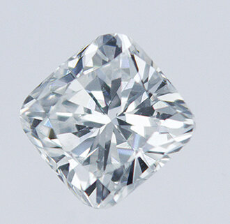 0.35 quilates, cojín de diamante natural con corte ideal, color F, claridad VS1 y certificado por CGL