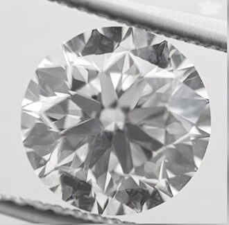 Picture of 2.08 carat Round natural diamond I VS2, Ideal- cut and certified by CGL