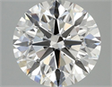 Del inventario de diamantes de laboratorio, 2.93 quilates, Redondo , Color G, claridad VS1 y certificado IGI