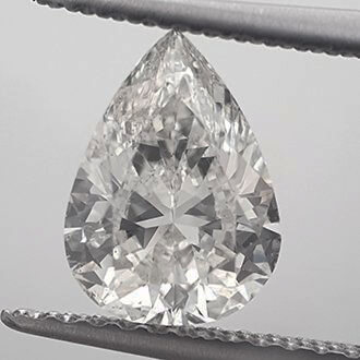 Foto 1.08 quilates, diamante de pera con muy buen corte, color G, claridad VS2 y certificado por CGL de