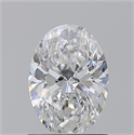 Diamante Natural 1.09 quilates, Ovalado , Color E, claridad SI1 y certificado GIA