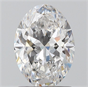 Natural Diamond 1.21 Carats, Oval with  Cut, E Color, VS1 Clarity and Certified by GIA
