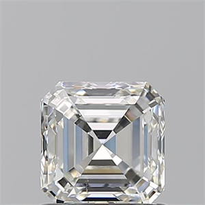Foto Diamante Natural 0.93 quilates, Asscher , Color H, claridad VS1 y certificado GIA de
