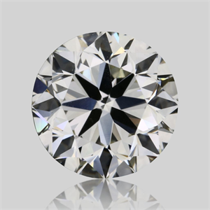Picture of Natural Diamond 1.01 Carats, Round with Very Good Cut, L Color, VS2 Clarity and Certified by GIA