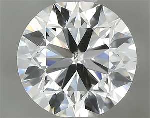 Picture of Natural Diamond 0.70 Carats, Round with Very Good Cut, I Color, SI2 Clarity and Certified by GIA