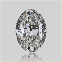 Natural Diamond 1.22 Carats, Oval with  Cut, H Color, IF Clarity and Certified by GIA