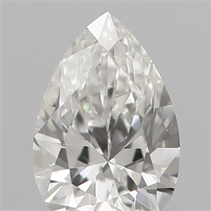 Picture of Natural Diamond 0.19 Carats, Pear with  Cut, H Color, VS1 Clarity and Certified by GIA