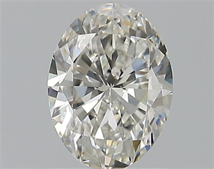 Picture of Natural Diamond 0.65 Carats, Oval with  Cut, H Color, VS2 Clarity and Certified by GIA