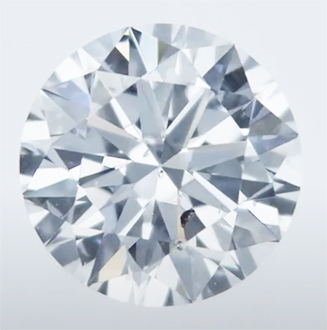 Picture of Lab Grown Diamond, 1.08 Carats, Round Diamond, D SI1 Ideal Cut.Certified by CGL