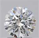 Diamante Natural 1.57 quilates, Redondo , Color F, claridad SI1 y certificado GIA