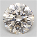 Natural Diamond 0.80 Carats, Round with Excellent Cut, L Color, VVS1 Clarity and Certified by GIA
