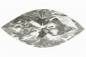 0.61 quilates, diamante marquesa con muy buen corte, claridad K VS1 y certificado por CGL