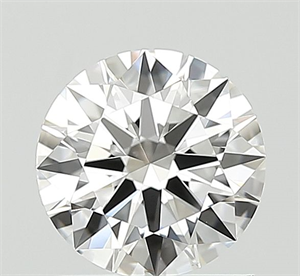 Picture of Lab Grown Diamond 1.02 Carats, Round with Ideal Cut, D Color, VVS2 Clarity and Certified by IGI