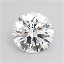 Lab Grown Diamond 1.56 Carats, Round with Ideal Cut, D Color, VS1 Clarity and Certified by IGI