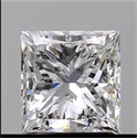 Natural Diamond 1.50 Carats, Princess with  Cut, G Color, VS2 Clarity and Certified by GIA