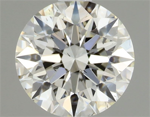 Picture of Natural Diamond 0.80 Carats, Round with Excellent Cut, I Color, SI1 Clarity and Certified by GIA