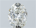 Diamante Natural 1.02 quilates, Ovalado , Color H, claridad SI2 y certificado GIA