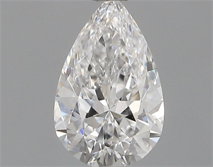 Foto Diamante Natural 0.34 quilates, De pera , Color E, claridad SI1 y certificado GIA de