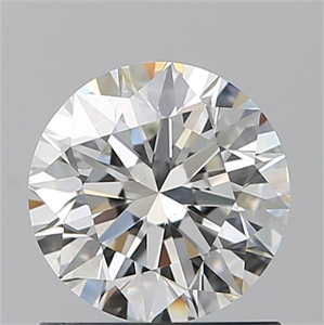 Picture of Natural Diamond 1.01 Carats, Round with Excellent Cut, I Color, VS2 Clarity and Certified by GIA