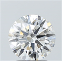 Del inventario de diamantes de laboratorio, 2.57 quilates, Redondo , Color F, claridad VVS2 y certificado IGI