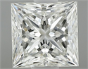 Diamante Natural 0.70 quilates, Princesa , Color J, claridad VS1 y certificado GIA
