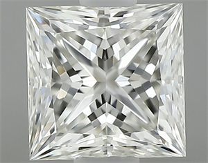 Foto Diamante Natural 0.70 quilates, Princesa , Color J, claridad VS1 y certificado GIA de