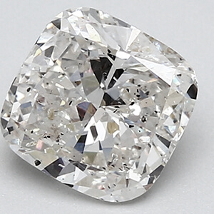 Foto Cojín de 1.82 quilates diamante natural G SI1, corte ideal de