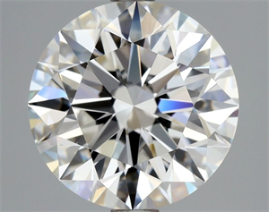 Picture of Natural Diamond 3.04 Carats, Round with Excellent Cut, E Color, VVS1 Clarity and Certified by GIA
