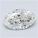 Diamante Natural 1.01 quilates, Ovalado , Color G, claridad VVS2 y certificado GIA
