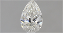 Diamante Natural 0.56 quilates, De pera , Color H, claridad VVS2 y certificado GIA