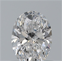 Diamante Natural 0.51 quilates, Ovalado , Color D, claridad VVS1 y certificado GIA